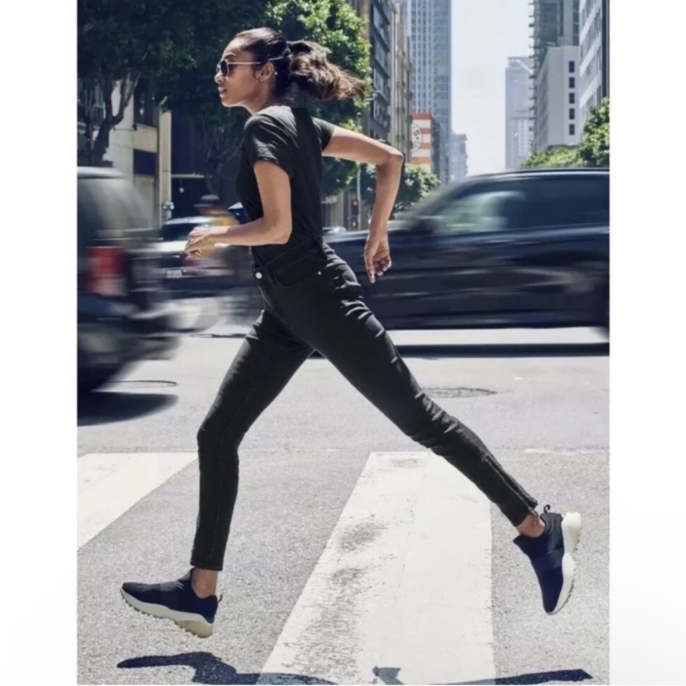 Athleta Sculptek Ultra Skinny Zip Jean Carbon Wash Size 2 - Picture 6 of 14